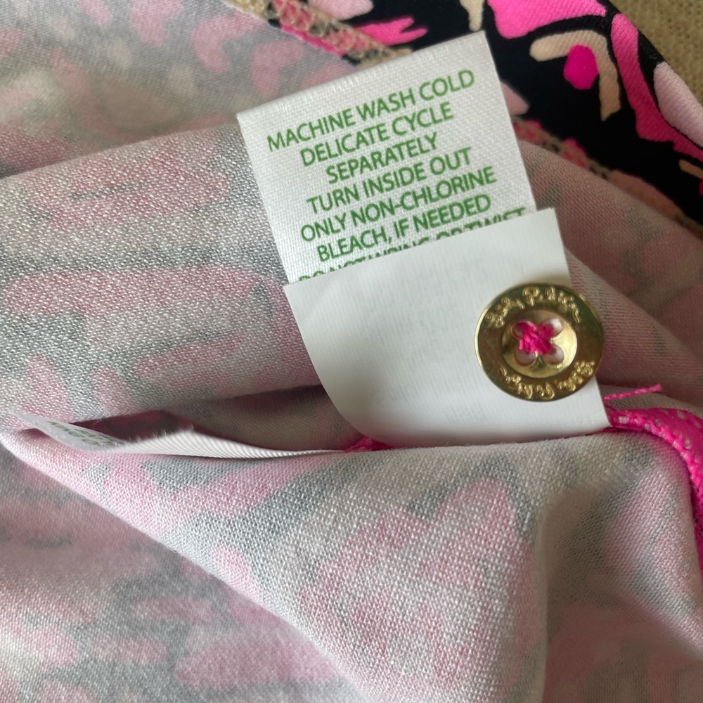 Lilly Pulitzer UPF 50+ Sophie Dress Pink My Favorite Spot XS Stretch Com… - Picture 10 of 15